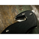 BOKER Special Forces Tanto navaja plegable acero 440A mango de aluminio negro