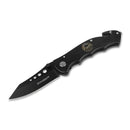 BOKER Special Forces Tanto navaja plegable acero 440A mango de aluminio negro