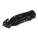 BOKER Special Forces Tanto navaja plegable acero 440A mango de aluminio negro