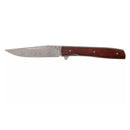Boker Plus Urban Trapper Navaja de bolsillo Hoja de Damasco Mango de madera de cocobolo