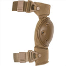 Rodilleras tácticas AltaCONTOUR Protección ergonómica contra impactos AltaLok Coyote