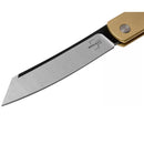 Boker Plus Zenshin 42 Navaja de bolsillo de latón 440C Cuchillo EDC plegable de acero inoxidable