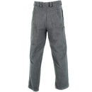 Genuine Swiss army denim work pants grey trousers military service work-wear - GoMilitar