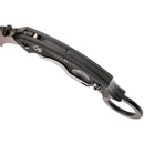 Fox Knives Brand Italy Chiropteka Cuchillo plegable Karambit acero inoxidable negro