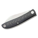 Fox Knives LIVRI Pocket knife folding Sheepsfoot shape 61 HRC M390 steel carbon - GoMilitar
