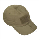 Helikon-Tex Gorra de béisbol plegable, liviana, ajustable, con paneles de identificación con velcro