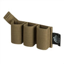 Bolsa para cargador Helikon-Tex con triple inserción elástica, poliéster, compatible con VIS