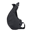 MFH Bota 0,75 L Botella de agua de plástico con funda de poliéster incluida, color negro