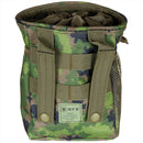 MFH Bolsa de descarga para revistas MOLLE Mount Equipo táctico Finlandés M05 Camo