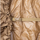 Funda para mochila MIL-TEC Funda impermeable recubierta de poliuretano ajustable hasta 80L Coyote