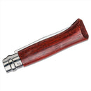 Navaja Opinel N°08 Plegable 8,5cm Hoja Acero Inoxidable 12C27 Marrón