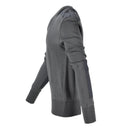 Original Austrian army pullover Jumper commando grey wool V - neck sweater NEW - GoMilitar