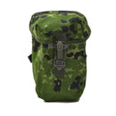 Original Danish military flask canteen pouch in universal DK camouflage with secure buckle closure and durable fabric design