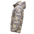 Parka de campo militar turca original con forro acolchado Rip Stop M2018 Camo