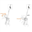 PETZL GRIGRI® + Asegurador Frenado Asistido 8,5-11 mm Cuerdas Escalada Púrpura