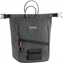 PETZL SAKAB Bolsa de tiza Durable Cierre magnético enrollable Múltiples bolsillos Gris