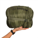 Snugpak Sleeper Expedition Saco de dormir de invierno Isofiber Cremallera lateral izquierda Oliva