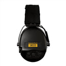 Sordin Supreme Pro-X LED Auriculares electrónicos de protección auditiva para disparos, color negro