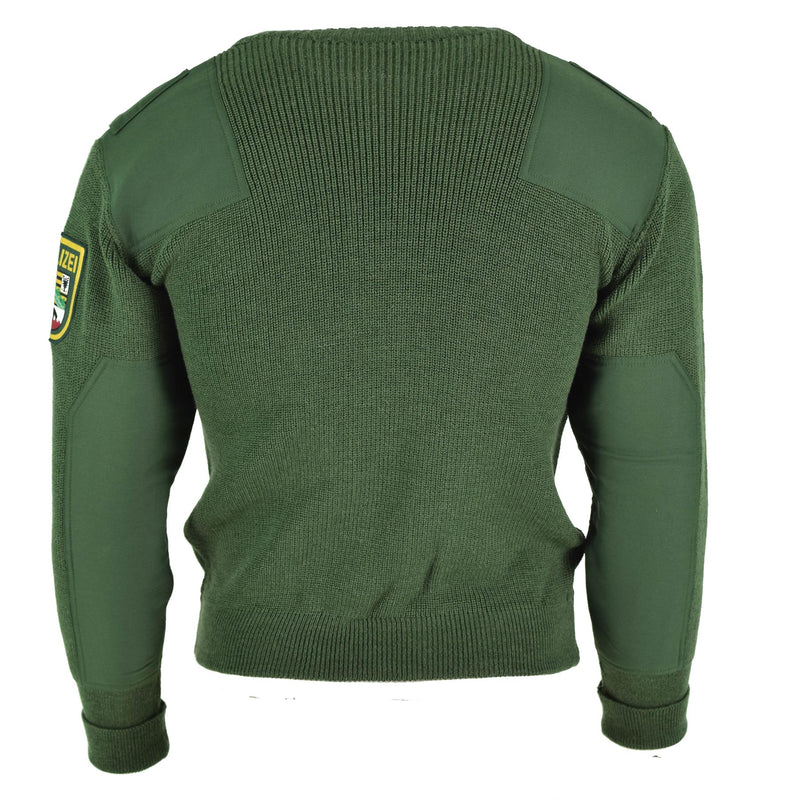 Genuino Alemania del ejército alemán suéter de jersey verde BDU JUMPER NUEVO
