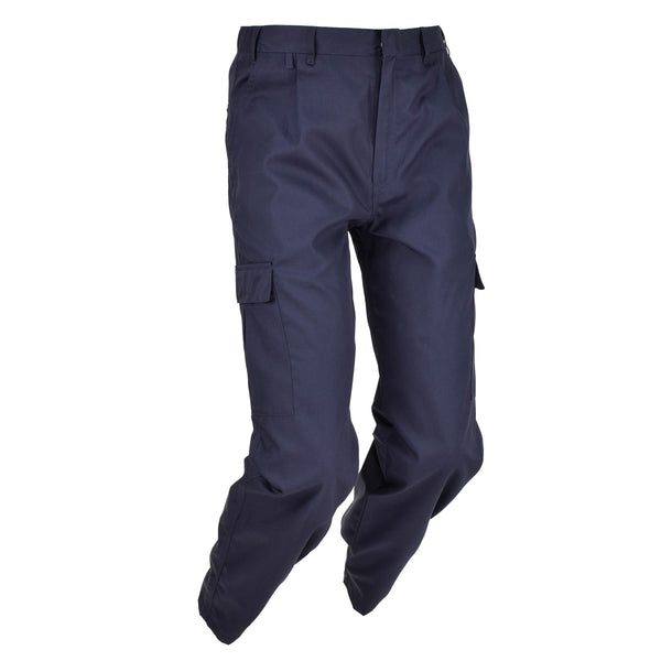 Pantalones de trabajo de trabajo azul genuino ISS ISS BANDSURS CARGO EN BLISTER NUEVO