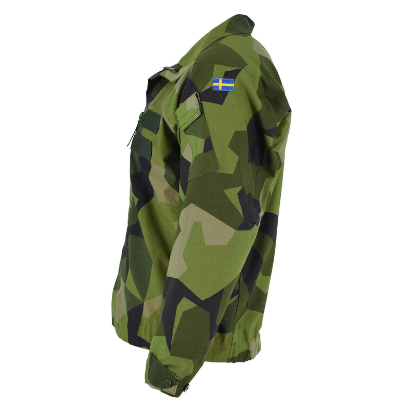 Camuflaje de camuflaje de camuflaje de chaqueta sueco del ejército sueco M90