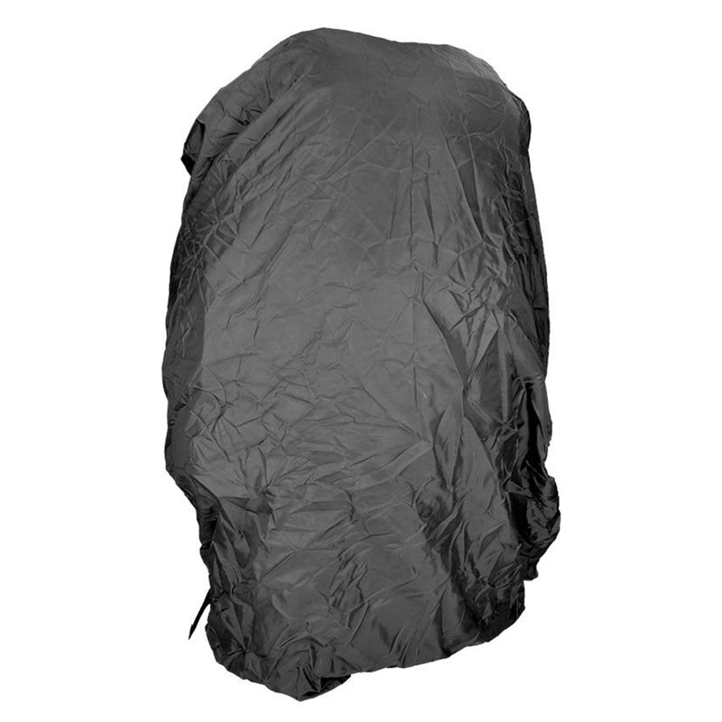 MIL-TEC Commando Rucksack Durable 55L Cubierta impermeable Mochila de trekking Negro
