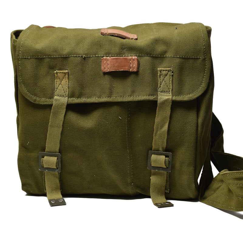 Ejército rumano original que transporta bolso Militar Surplus Store de hombro verde Caso de correa