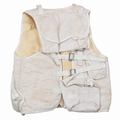 Chaleco táctico militar turco original, bolsa múltiple, utilidad de campo, color blanco
