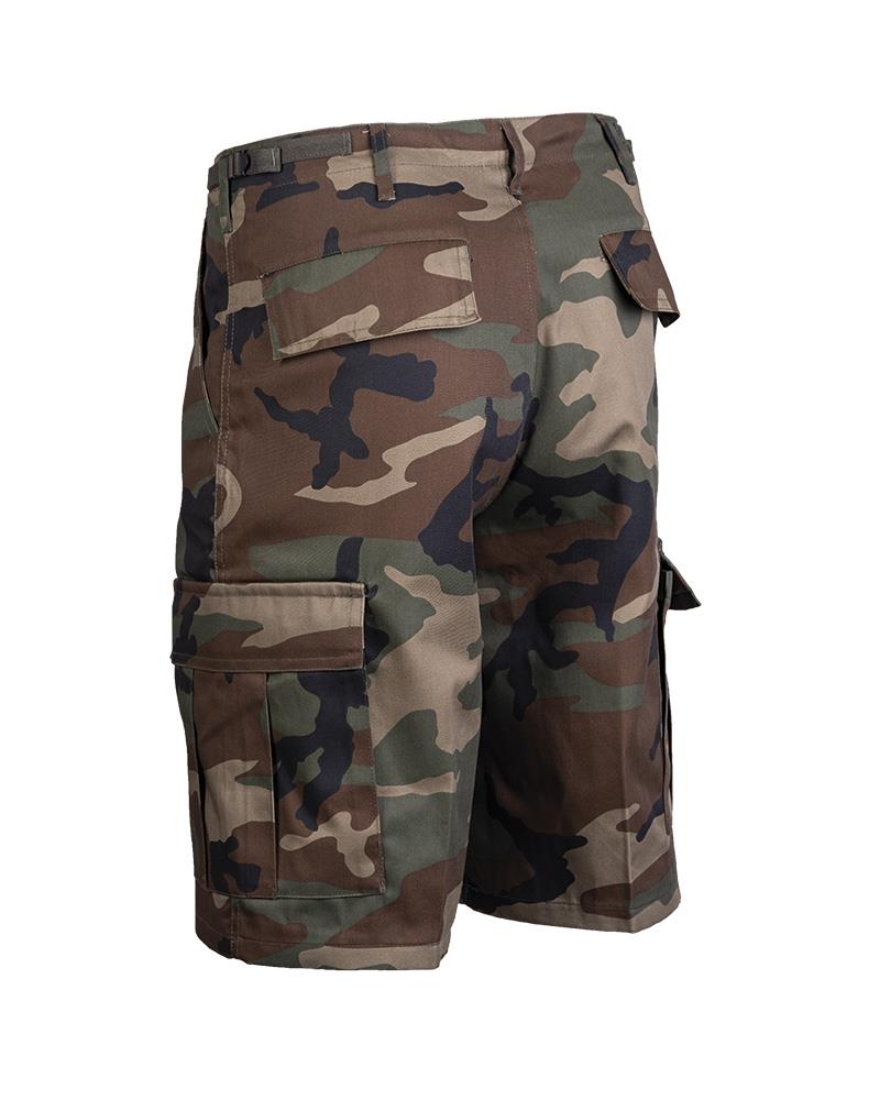 Mil-Tec Brand Militar Military Woodland Camuflage Bermuda Cargo Bdu Army Shorts