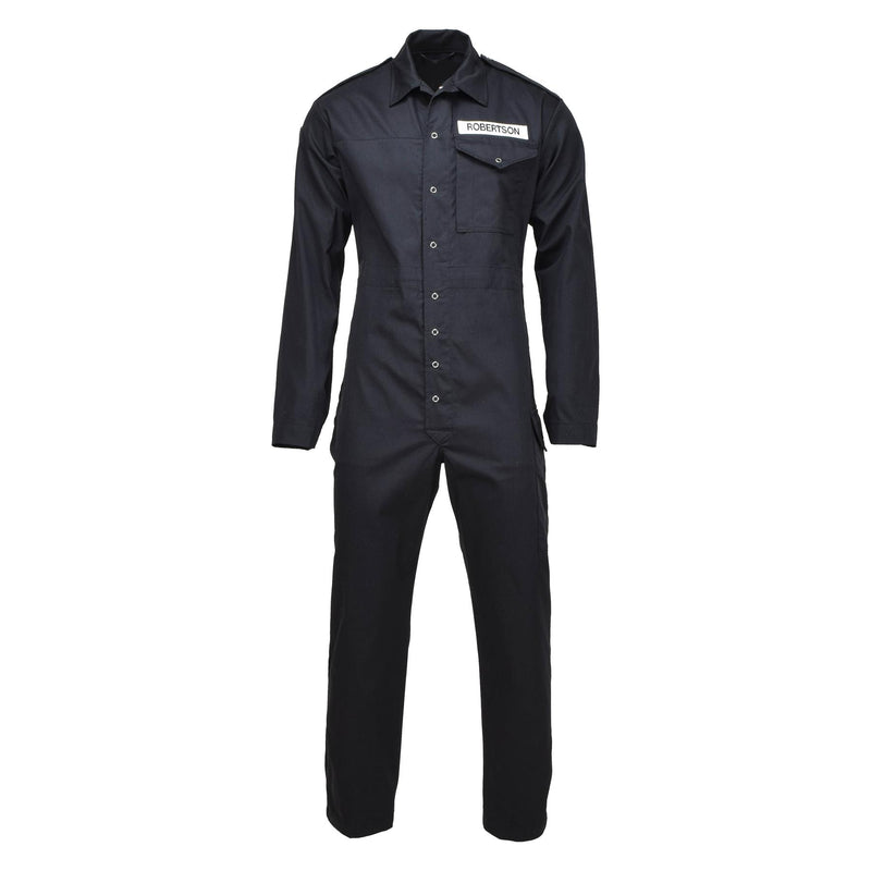 Mecánico militar británico original Cover en el mono de trabajo de uniforme de ropa de trabajo Black