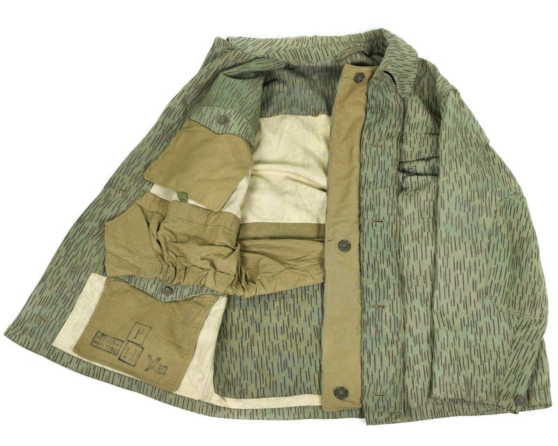 Combate militar del ejército checo original M60 Jacket de campo Parka Drop de lluvia Camuflaje