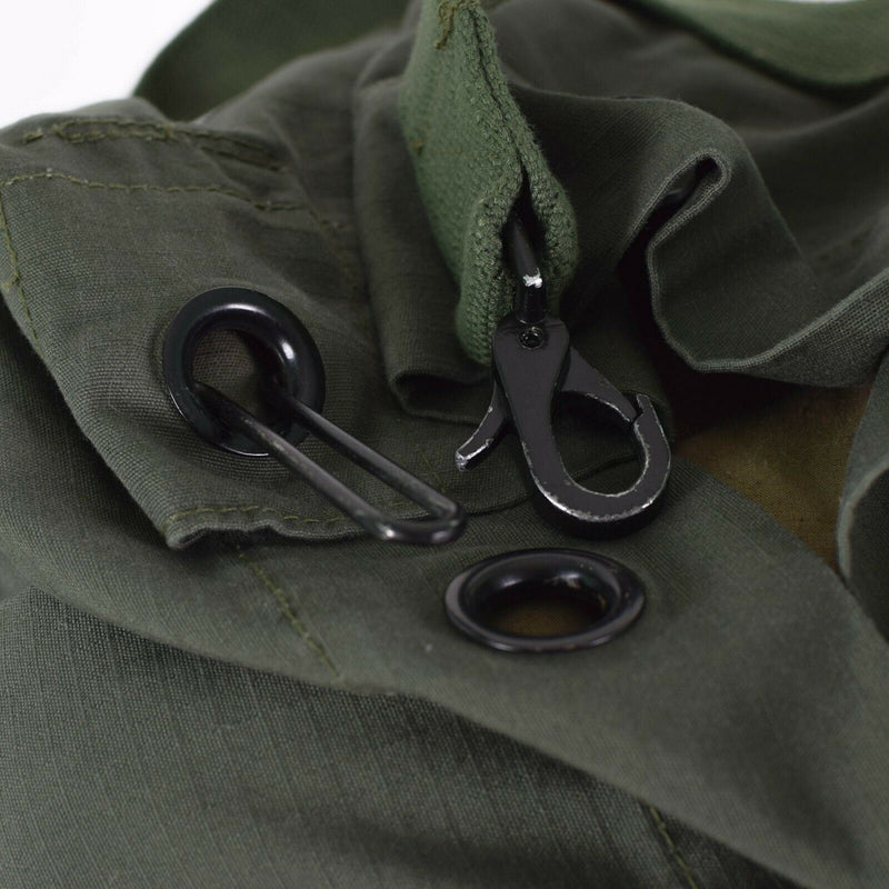 Bolso de lona militar holandesa original 100 literas ripstop sack lona kit olive