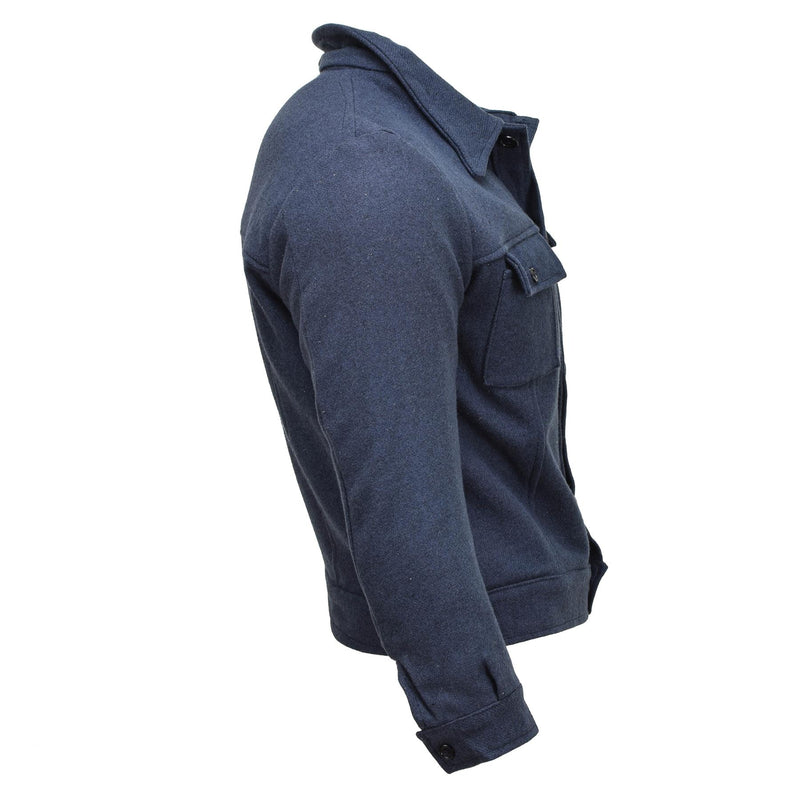 Genú de la chaqueta de lana formal italiana de la chaqueta de lana resistente Ejército excedente Vintage