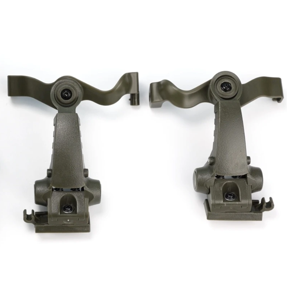 EARMOR M16A ARC Adaptador de riel para casco Serie PLUS Protector auditivo Coyote Brown