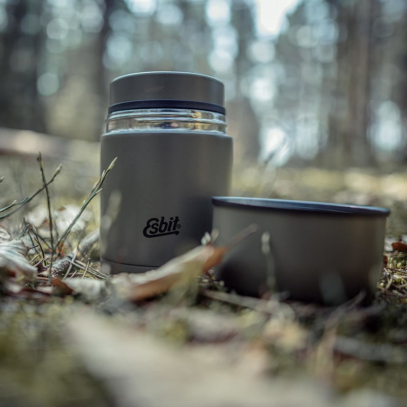 ESBIT Brand Food Jug Acero inoxidable 12 horas Retención de calor 750 ml de oliva verde