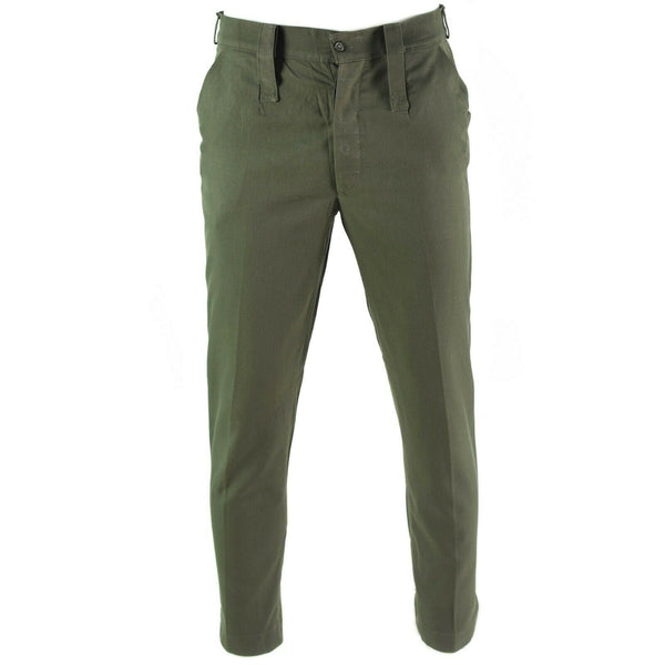 Pantalones de combate de campo de ejército portugués original pantalones militares de oliva Portugal