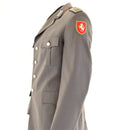 Chaqueta de vestir militar alemana original Alemania uniforme formal gris