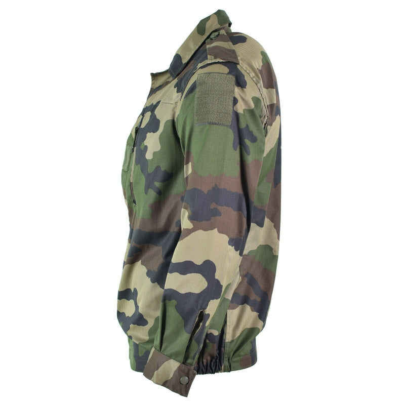 Genuino ejército francés f2 f2 chaqueta de combate fatiga ce camo problema militar excedente nuevo