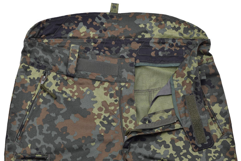 Leo Kohler Sniper Pantalones tácticos Tropas Fuerzas Fuerzas Rip-Stop Flecktarn Camo