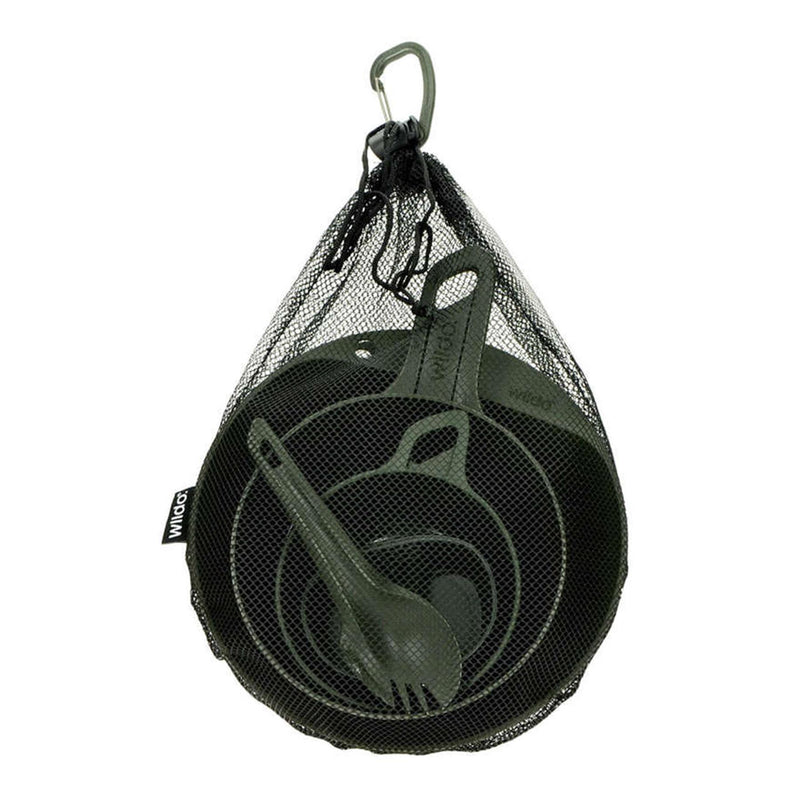Wildo Explorer Kit Camping Tableware Juego de utensilios livianos sin BPA al aire libre