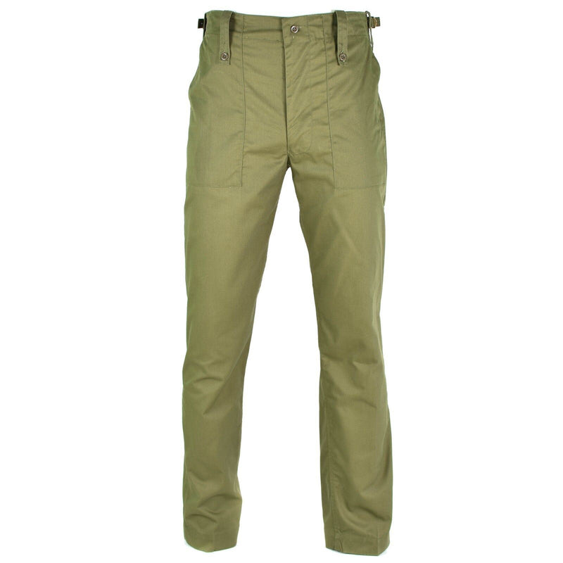 Genuinos pantalones de combate del ejército británico O.D Pantalones militares verdes Ligeros nuevos