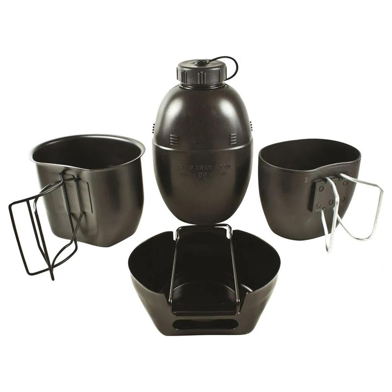 BCB MK1 4 Parte Unidad de cocina cruzada Militar aprobado Kit de desorden de acero al aire libre
