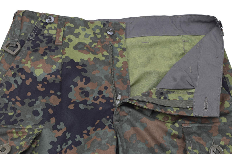 Pantalones de combate resistentes de Leo Kohler ACU pantalones de carga tácticos reforzados Flecktarn