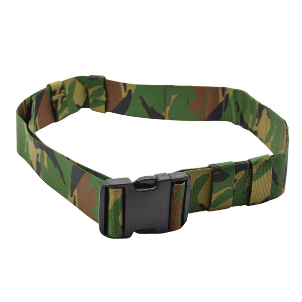 CAMO MILITAR ORIGINAL DPM Cinturón táctico Hebilla de plástico ajustable NUEVO