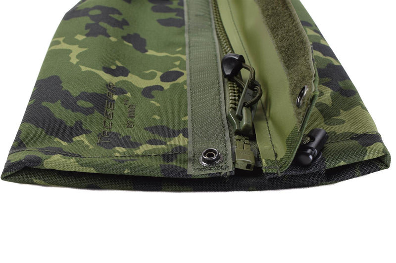 Tacgear Gaiters de pierna de la pierna Danés M84 Patrón de camuflaje ganchos de metal impermeable NUEVO