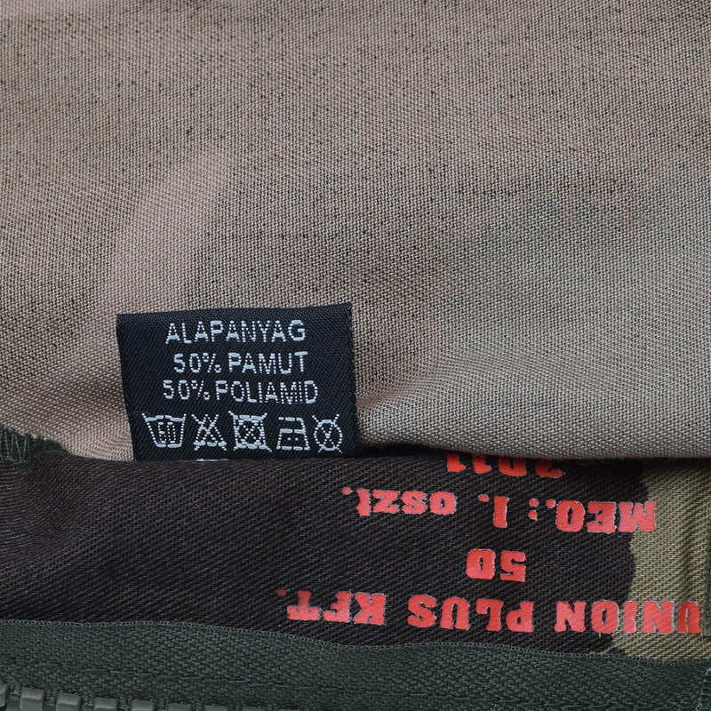 Chaqueta de campo militar húngara original M1990 Camisas de bosque de cuatro colores NUEVOS