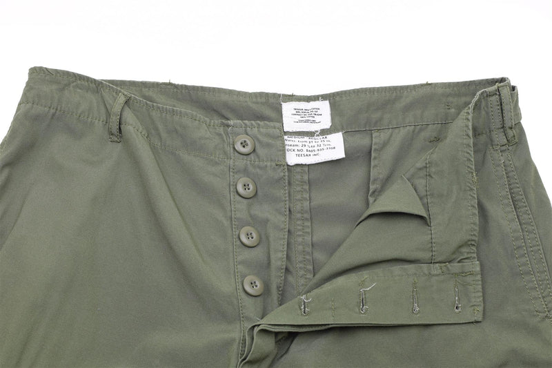 Mil-Tec Brand U.S. Ejército M64 Vietnam Estilo de la jungla OD Pantalones de combate Soldados BDU