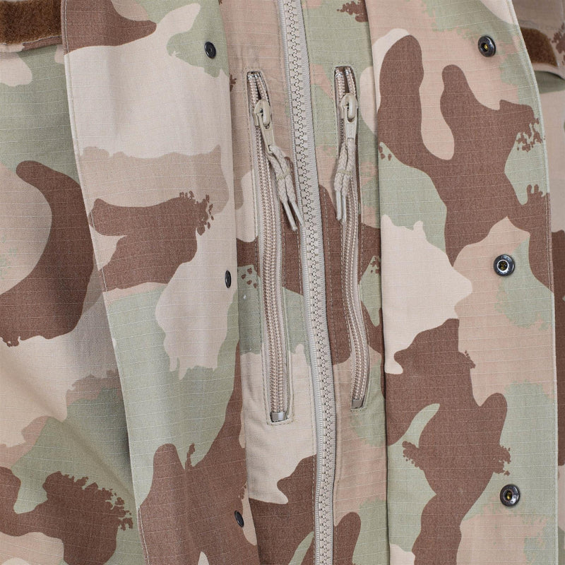 Ejército húngaro del ejército húngaro Combate Combate Camuflage Desierto Imploades impermeables con capucha