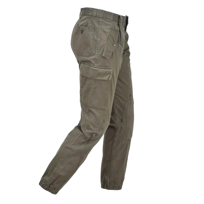 Pantalones de trabajo militar italiano original pantalones de carga uniformes de ropa de trabajo reforzadas