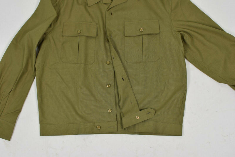 Genuina camisa del ejército húngaro Oficial de color caqui manga larga militar nueva
